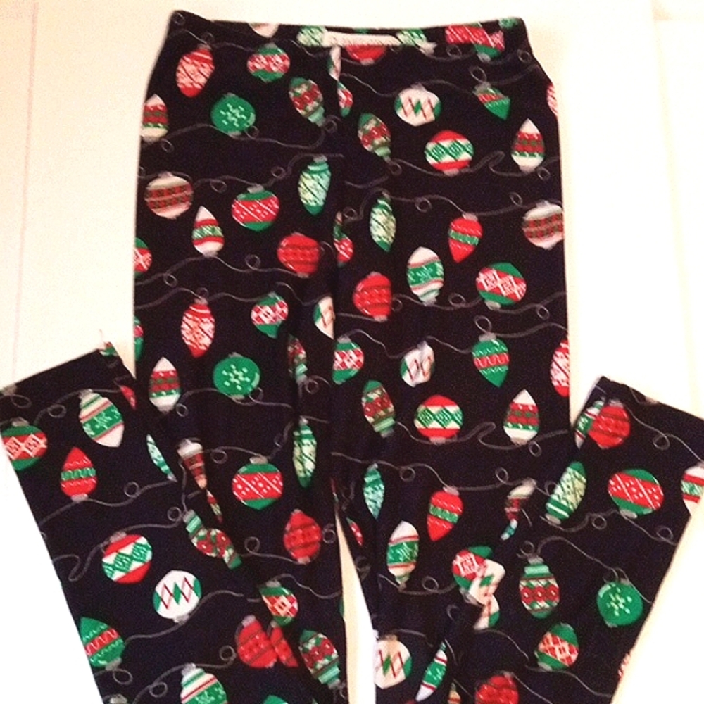 Girls Christmas leggings